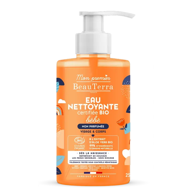 Beauterra Bio Baby Cleansing Water Unscented , 750 ml