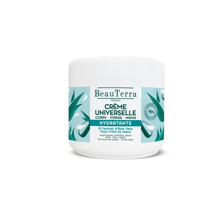 Beauterra Crème Hydratante Universelle, 400 Ml
