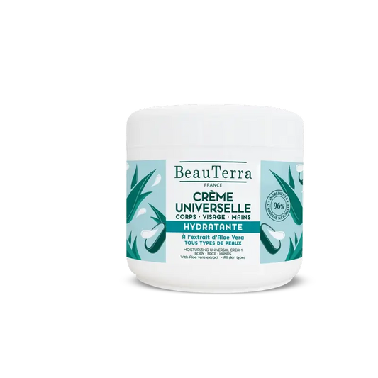 Beauterra Crème Hydratante Universelle, 400 Ml