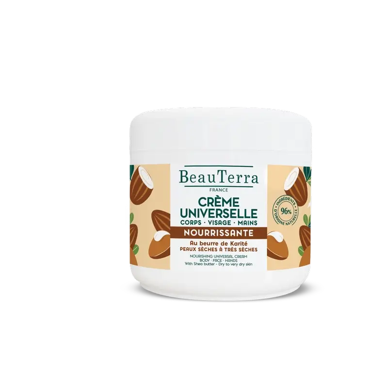 Beauterra Crème Nourrissante Universelle, 400 Ml