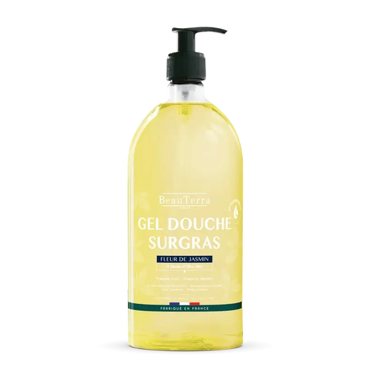 Beauterra Gel douche à la fleur de jasmin, 1000 ml