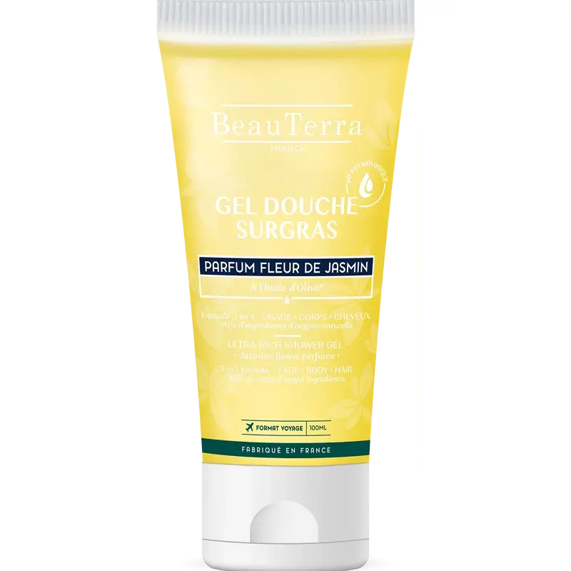 Beauterra Body Hygiene Gel Douche Fleur de Jasmin 100 Ml