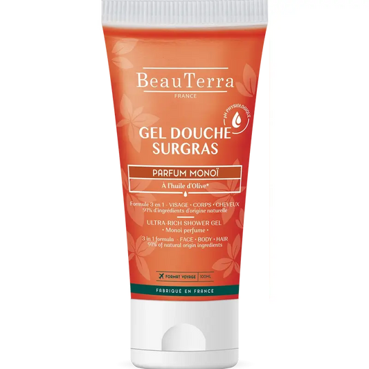 Beauterra Body Hygiene Gel douche Monoï 100 Ml