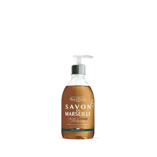 Beauterra Savon de Marseille au beurre de karité, 300 ml