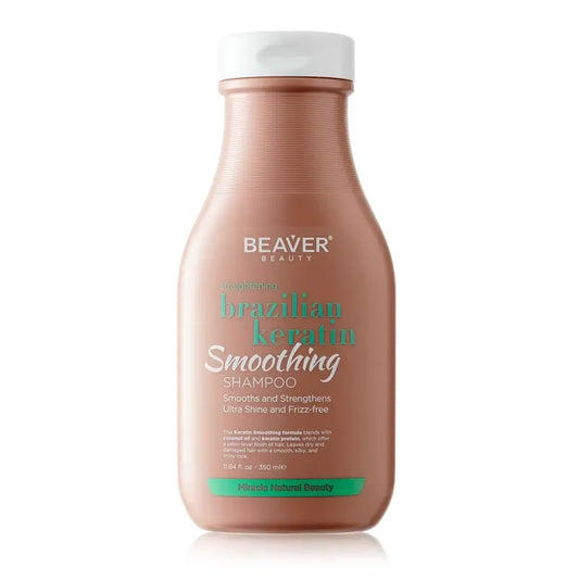 Beaver Shampooing lissant à la kératine brésilienne, 350 ml