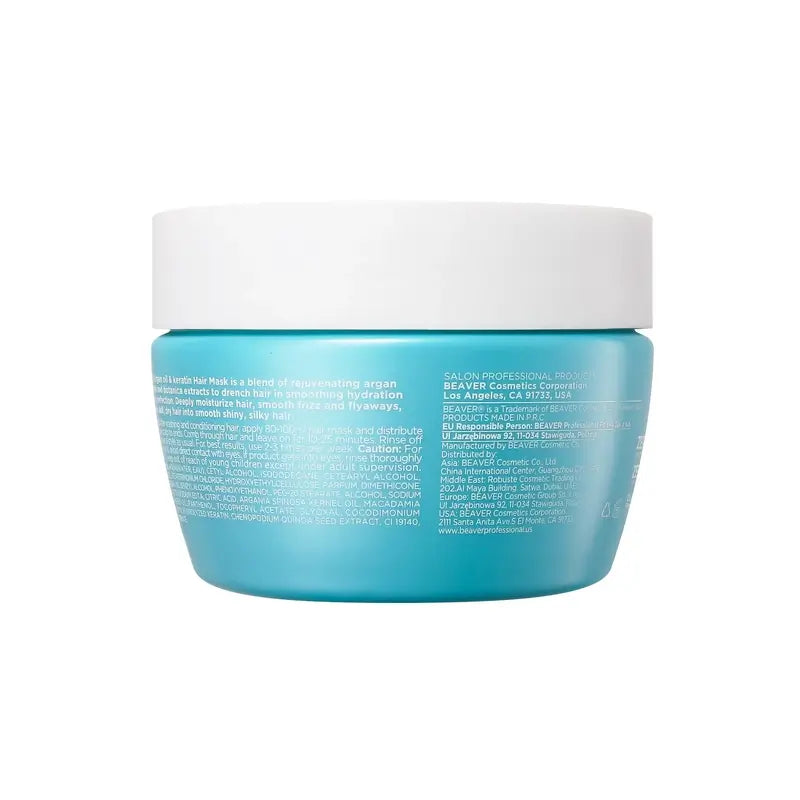Masque réparateur Beaver huile d'argan et kératine, 250 ml
