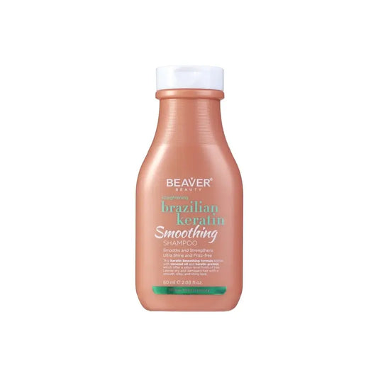 Beaver Minitalla Shampooing lissant à la kératine brésilienne, 60 ml