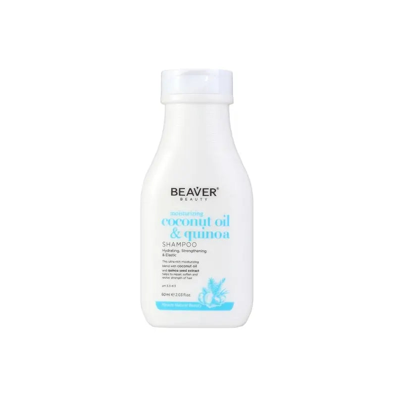 Beaver Minitalla Moisturising Shampoo Coconut Oil & Quinoa , 60 ml