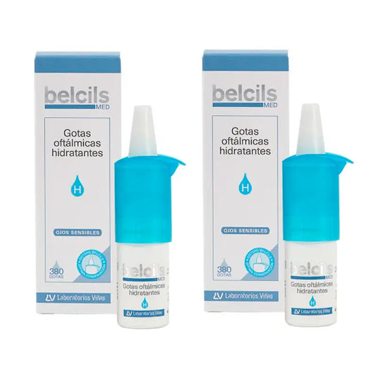 Belcils Duplo Med Gouttes oculaires hydratantes, 2 X 380 gouttes