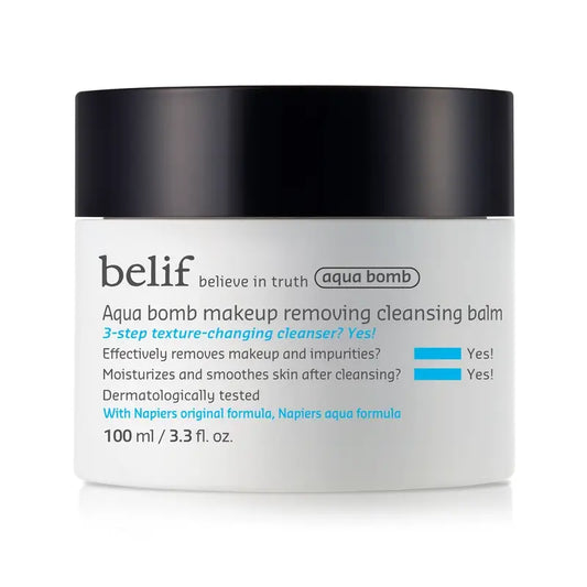 Belif Aqua Bomb Make-up Remover Oil Balm, 100 ml
