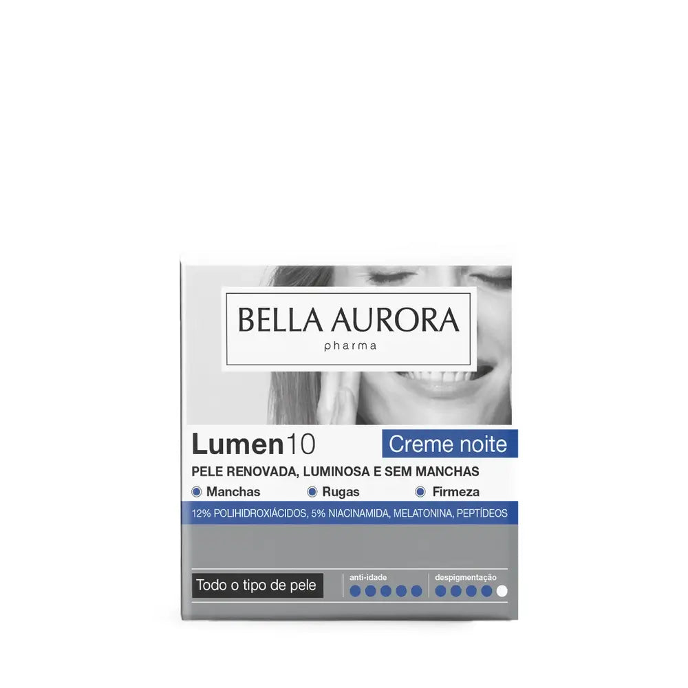 Bella Aurora Lumen10 Crème de nuit anti-âge, 50 ml