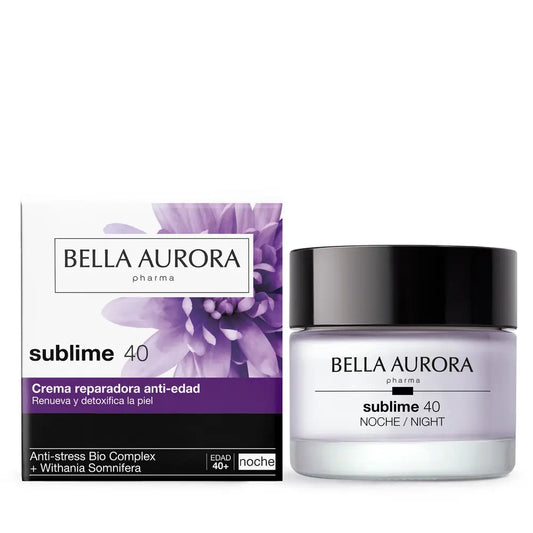 Bella Aurora Sublime 40 Crème de nuit anti-âge, 50 ml