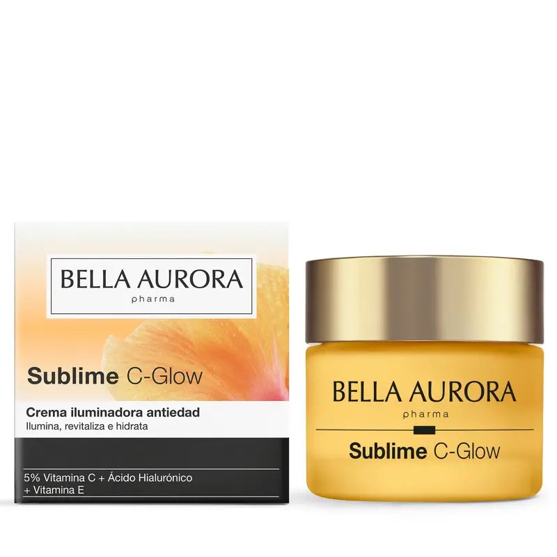 Bella Aurora Sublime C-Glow Crème illuminante anti-âge, 50 ml