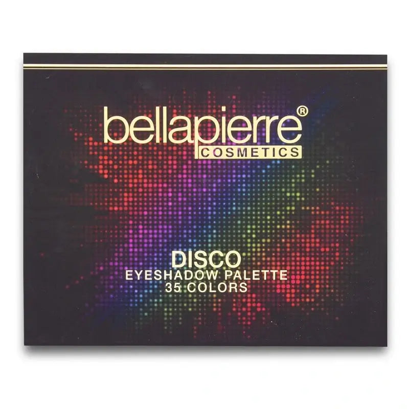 Bellapierre Cosmetics Palette d'ombres à paupières Disco, 35 couleurs , 38 g
