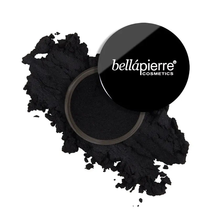 Bellapierre Cosmetics Maquillage Ombre à paupières Poudre scintillante - Noir , 2 g