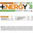 Bemore Nutrition Energy+ Barre énergétique Goût noix de coco et dattes Boîte de 18 unités
