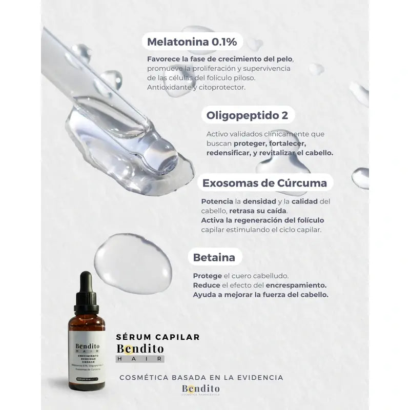 Bendito Hair Hair Serum, 50 ml