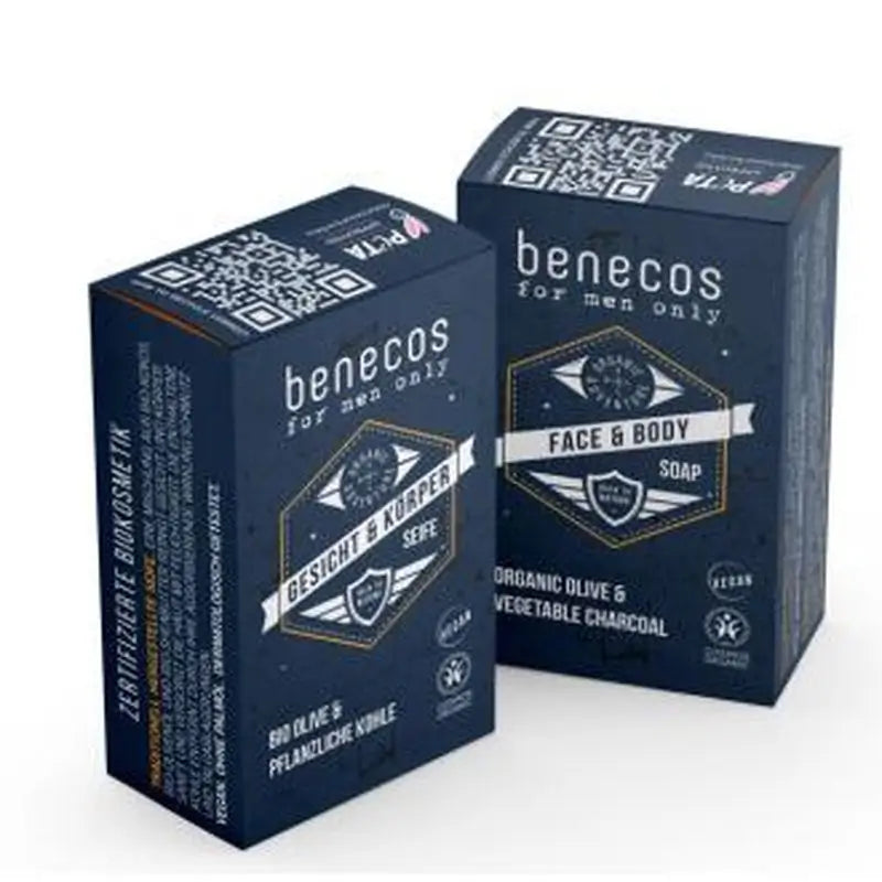 Benecos Solid Soap For Men 75Gr. Vegan