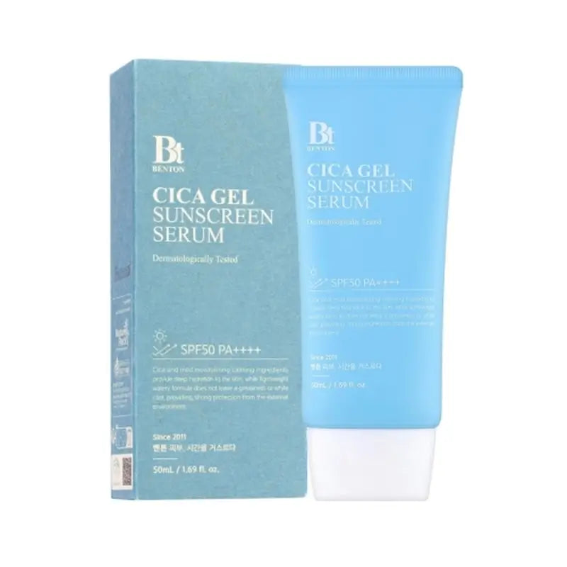 Benton Cica Cica Sunscreen Gel Serum, 50 ml