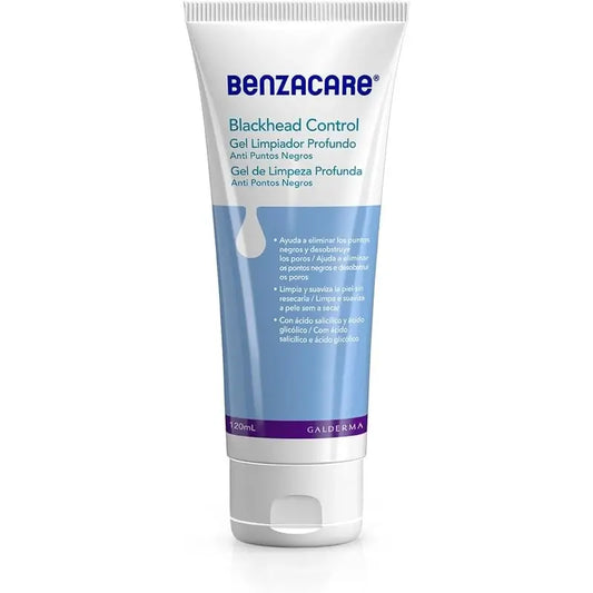 Benzacare Anti Points Noirs, Gel Exfoliant, 120 ml