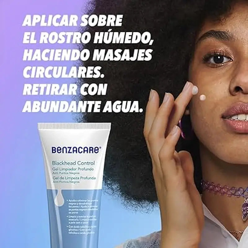 Benzacare Anti Points Noirs, Gel Exfoliant, 120 ml