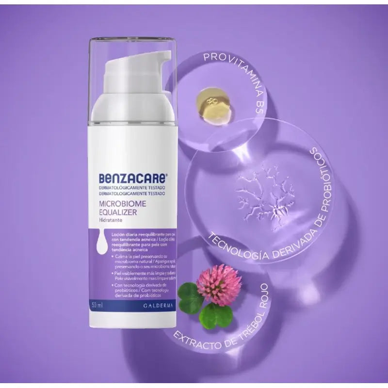 Benzacare Microbiome Equalizer Moisturizer, 50 ml