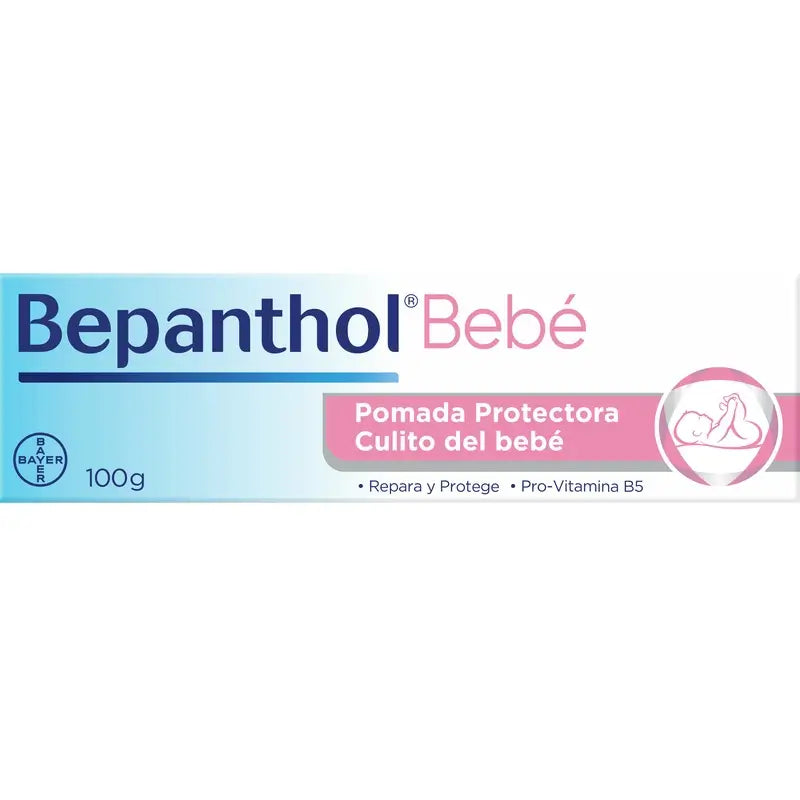 Bepanthol Protective Ointment Nappy Cream Baby Bottom, 100 g