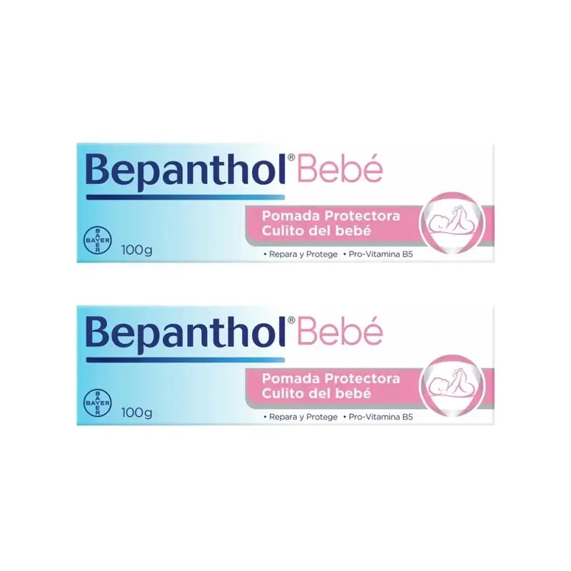 Pommade protectrice pour bébé Bepanthol, 2 x 100 g