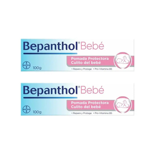 Pommade protectrice pour bébé Bepanthol, 2 x 100 g
