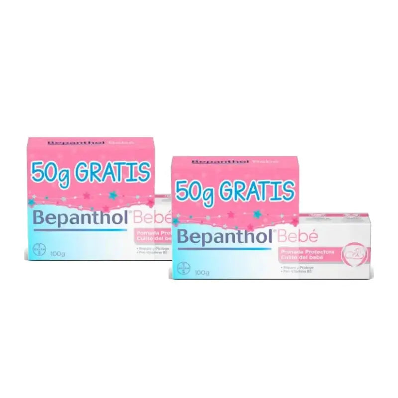 Bepanthol Bébé, lot promotionnel : 2 x 100 g + 50 g offerts