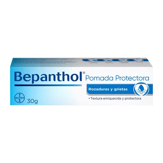 Bepanthol Pommade protectrice Crevasses et irritations Peau sensible, 30 gr