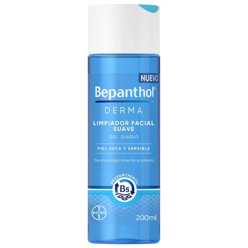 Bepanthol Derma Nettoyant doux pour le visage sans savon 200 ml