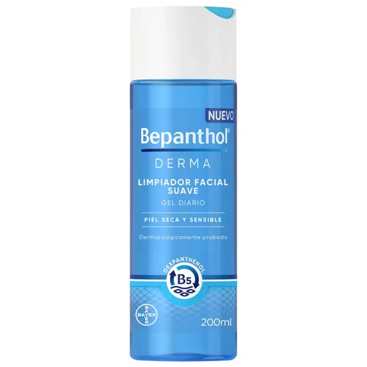 Bepanthol Derma Nettoyant doux pour le visage sans savon 200 ml