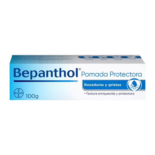 Bepanthol Pommade protectrice Crevasses et irritations Peau sensible, 100 gr