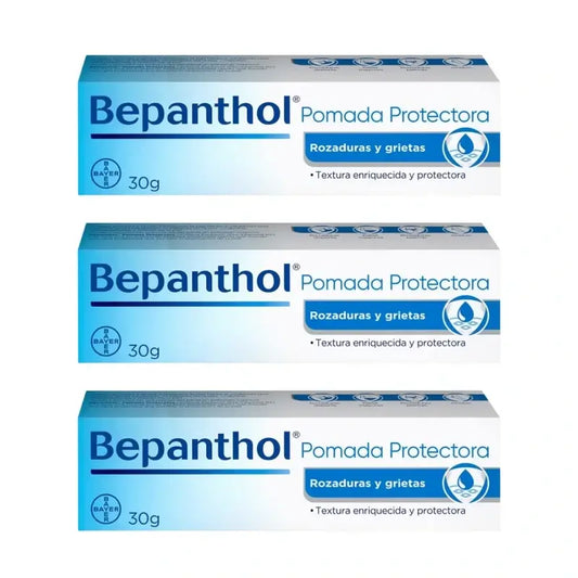 Pommade protectrice au bépanthol, 3X30 Gr.