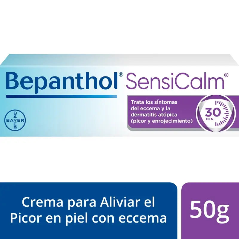 Bepanthol Sensicalm Crème pour les irritations cutanées et les peaux atopiques, 50 gr