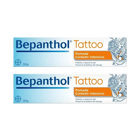 Pommade pour tatouage au bépanthol, 2X30 Gr