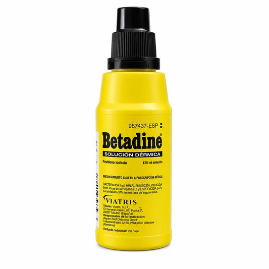 Betadine 10% solution topique 1 flacon, 125 ml
