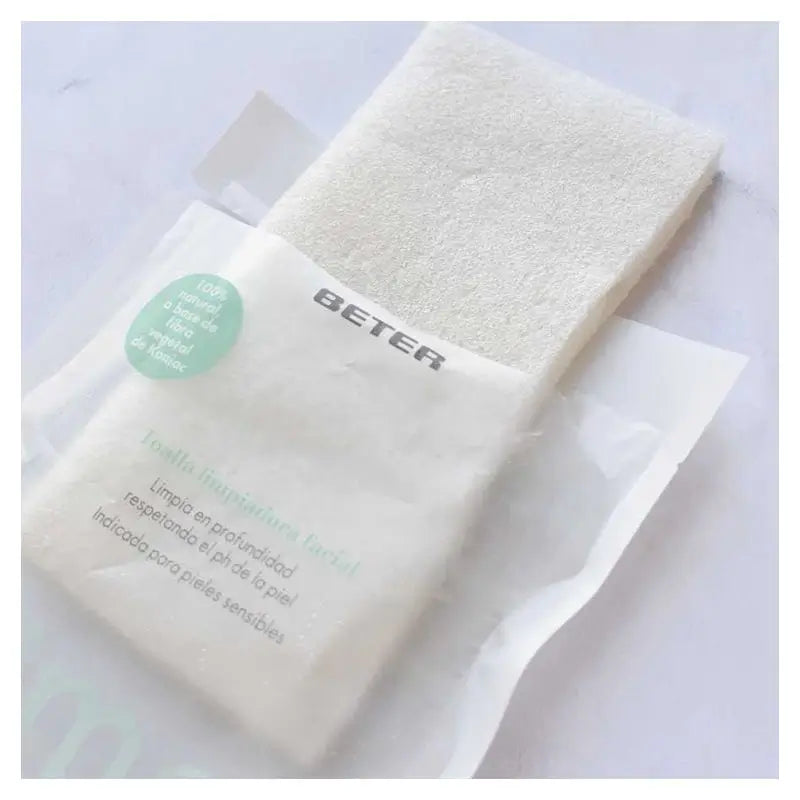 Beter Mimos Serviette nettoyante pour le visage Konjac