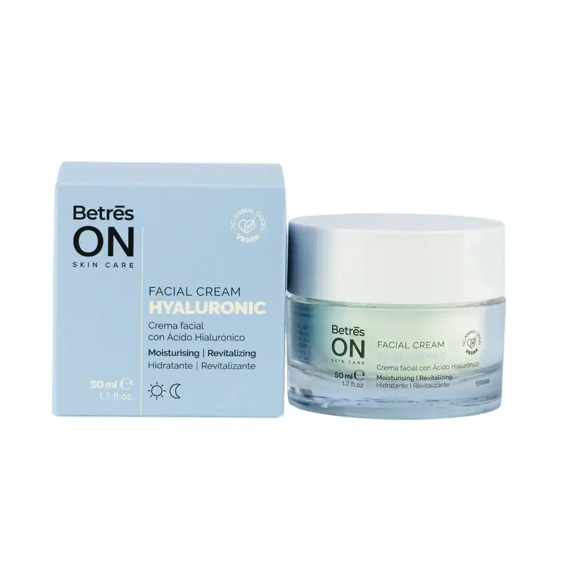 Betres On Crème visage à l'acide hyaluronique, 50 ml