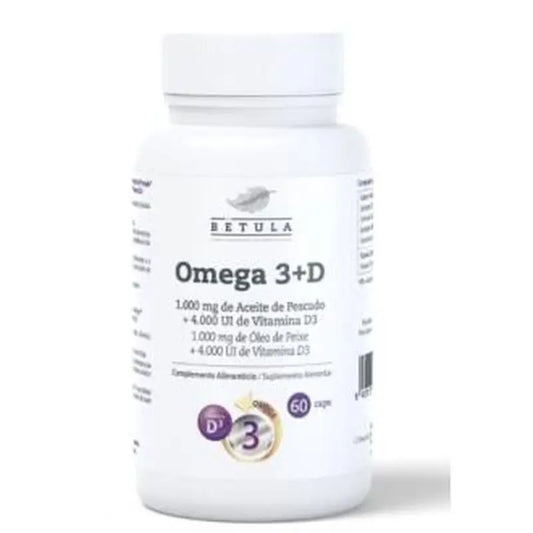 Betula Omega 3+D 60Caps.