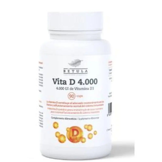 Betula Vitamin D 4000 90Cap.