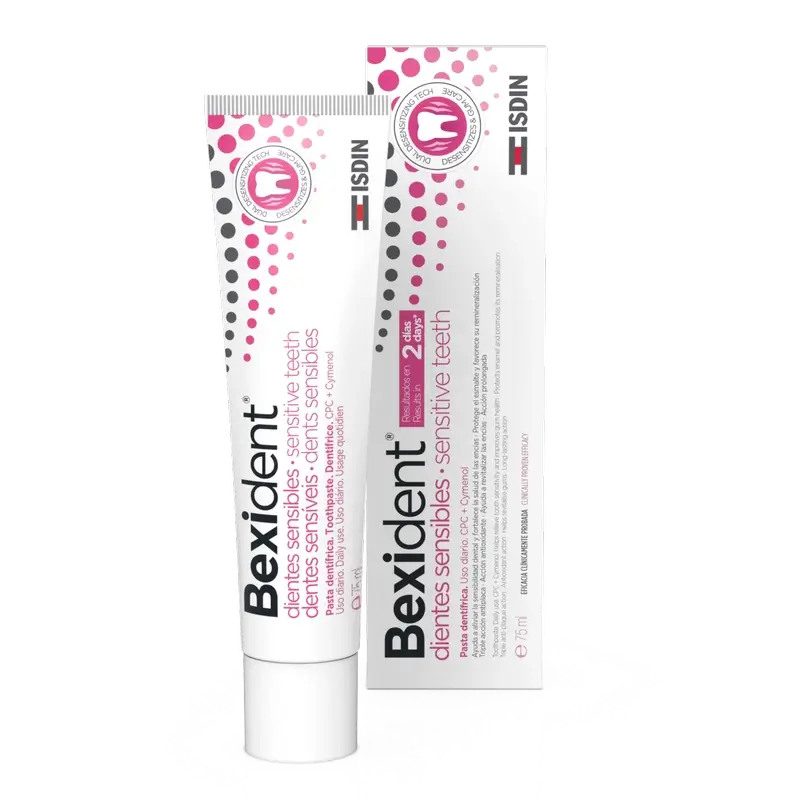 Isdin Bexident Dentifrice pour dents sensibles, 75 ml