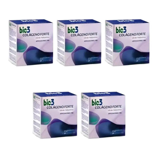 Bio 3 Collagène + Acide hyaluronique + Magnésium Forte, 5 x 30 sachets