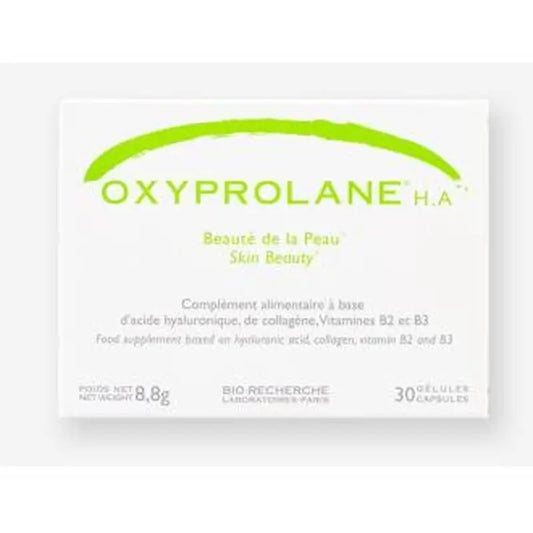 Bio-Recherche Oxyprolane H.A Hyaluronic Acid 30 Capsules