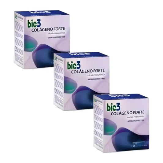 Bio 3 Collagène + Acide hyaluronique + Magnésium Forte 3 x 30 sachets