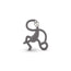 Biocote Mini Monkey Teether Grey