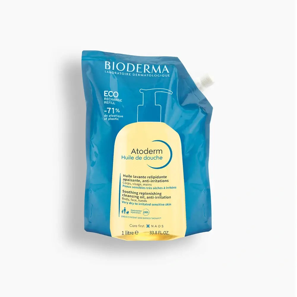 Bioderma Atoderm Eco-Refill Huile de douche, 1 L