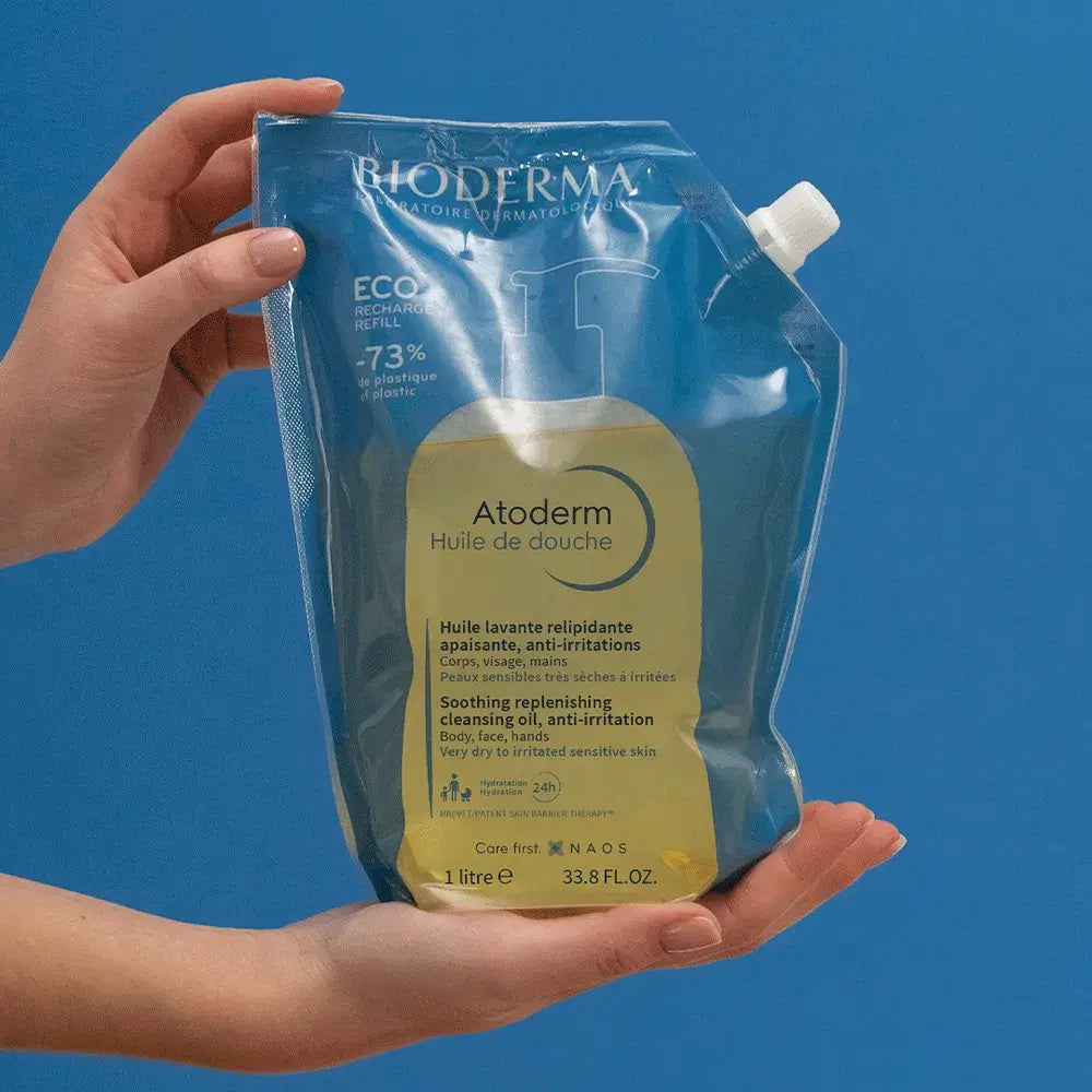 Bioderma Atoderm Eco-Refill Huile de douche, 1 L