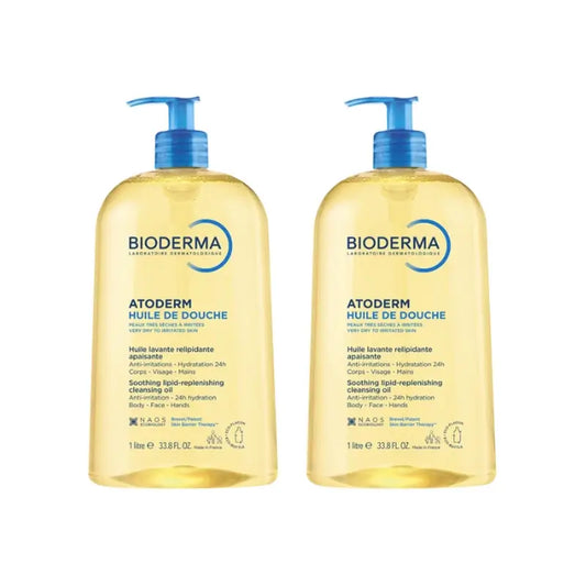 BIODERMA Atoderm Huile de Douche Pack 2 x 1 Litre